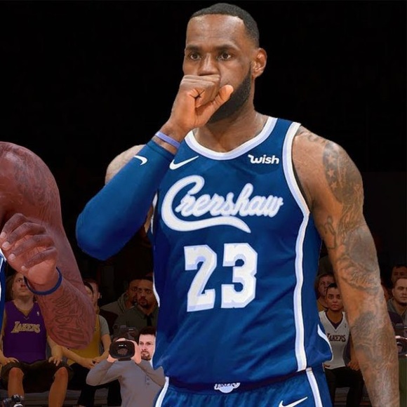 Lakers jersey crenshaw Clearance